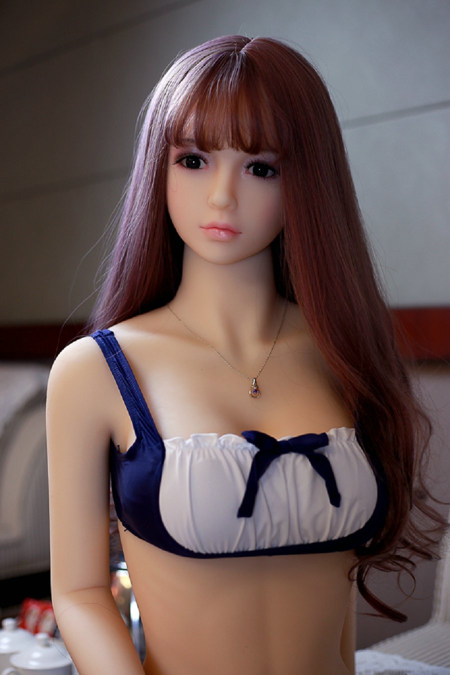 MLD245-148CM TPE Realistic C-Cup Sexy Sex Doll Lifelike Soft Skin Delicate Pretty Face Love Doll - Image 4